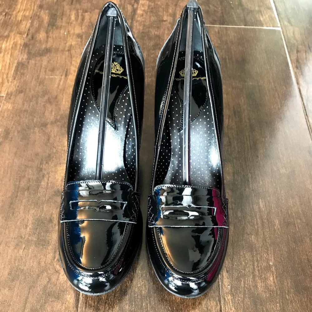 Fornarina Black Patent Heels